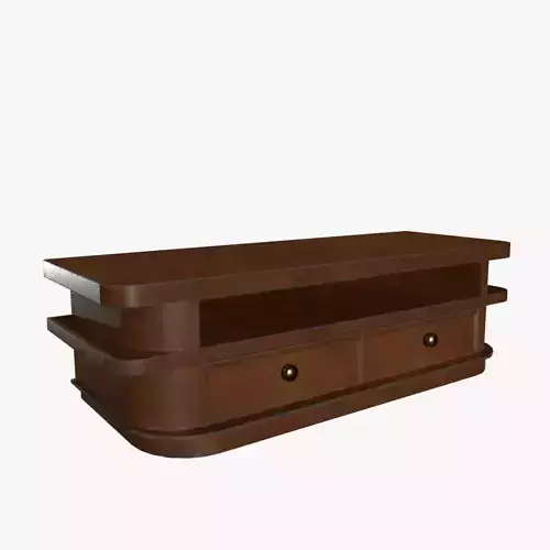 Medieval Wall Mirror Cabinet V01 Low-poly 3D model