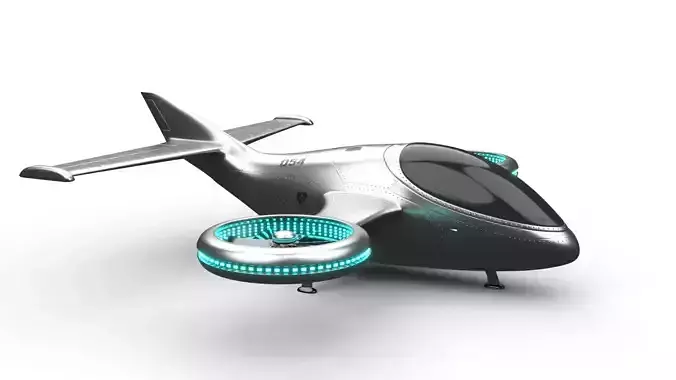 light vtol aircraft 3D model