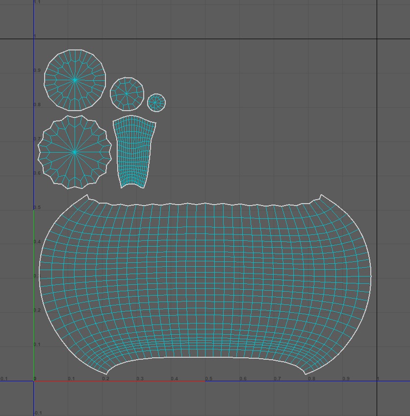 Apple Low-poly 3D model_37