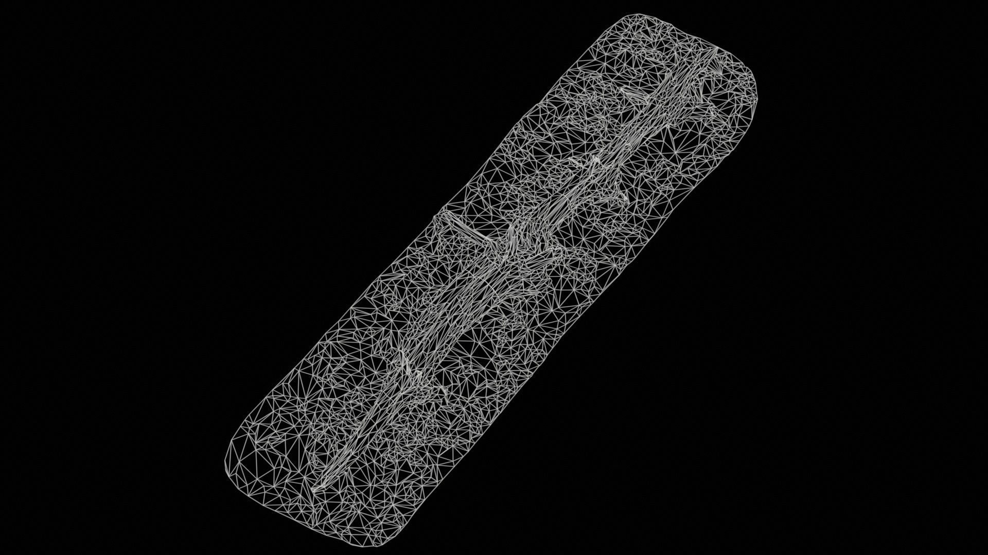 Ground Branch Split Low-poly 3D model_11