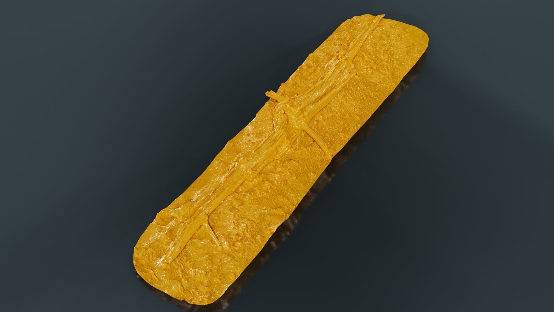 Ground Branch Split Low-poly 3D model_13