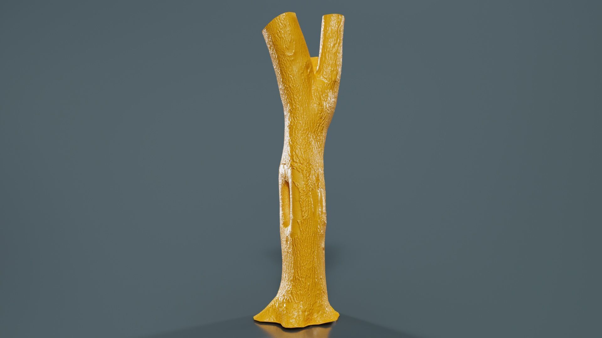 Hole Tree Trunk Low-poly 3D model_12