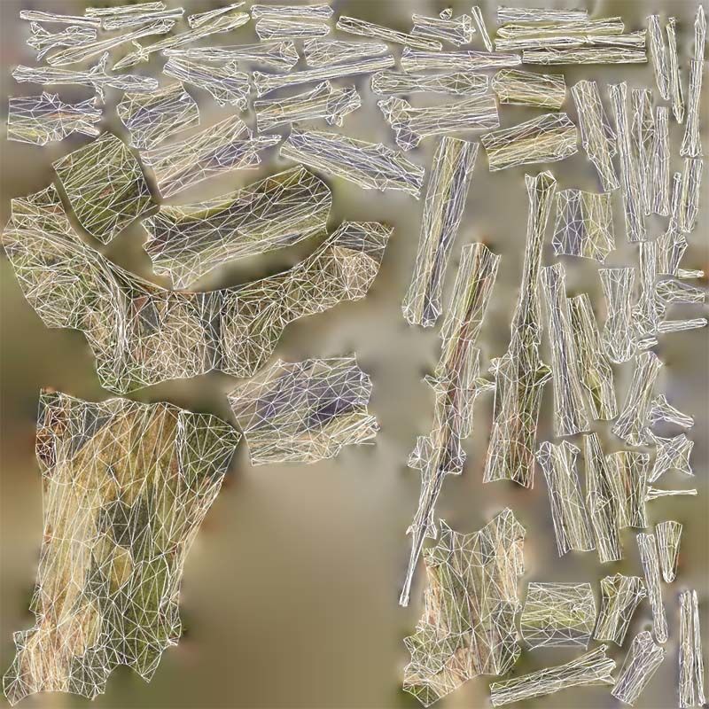 Lonesome Tree Low-poly 3D model_14