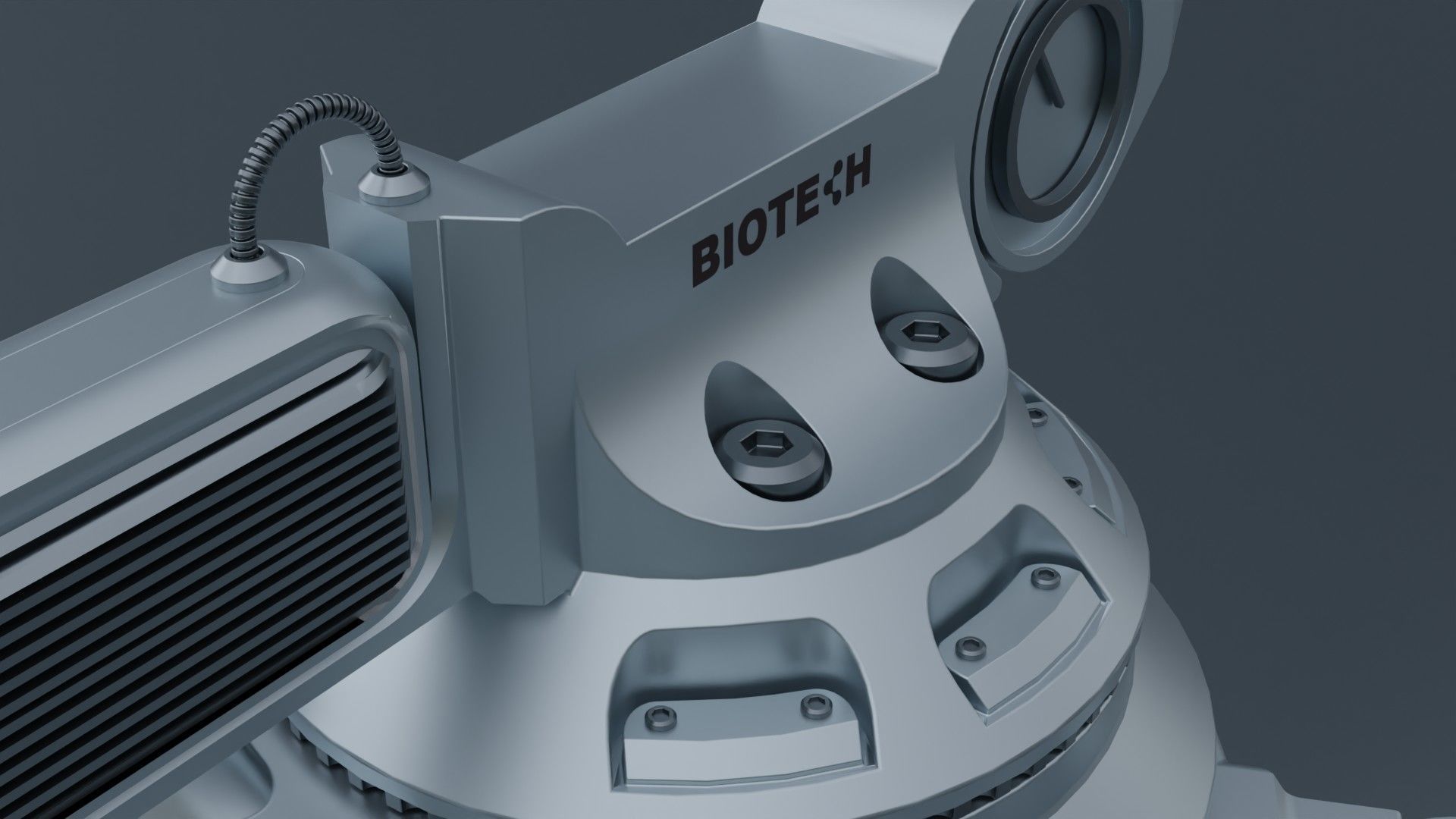 Sci-fi futuristic 3D manipulator arm high-poly hard-surface 3D model_8