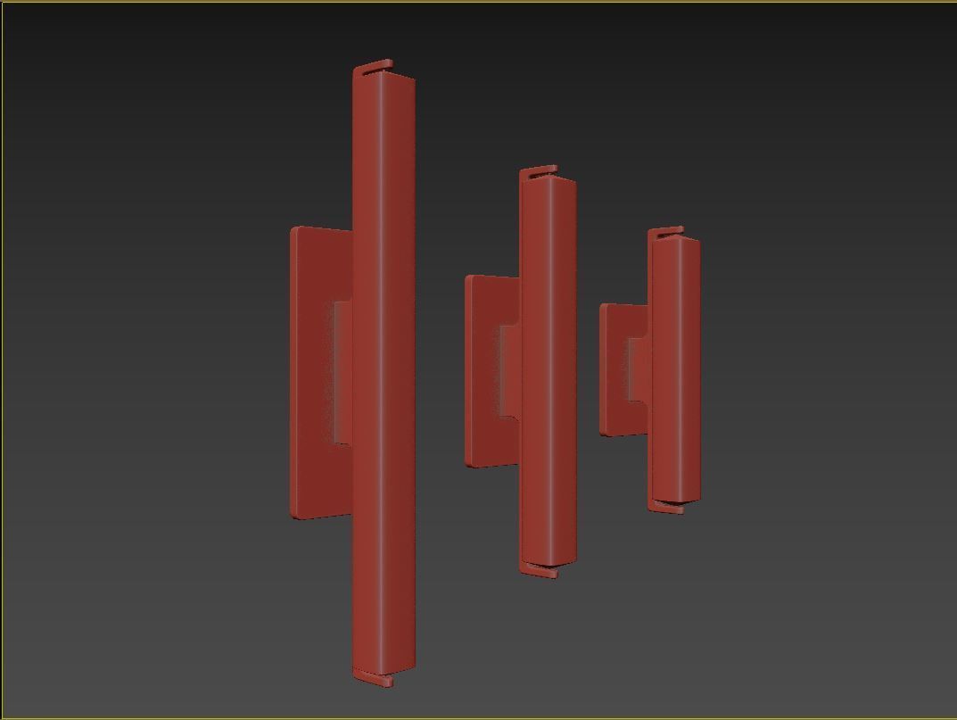 RH Audubon Single Sconce 3D model_10