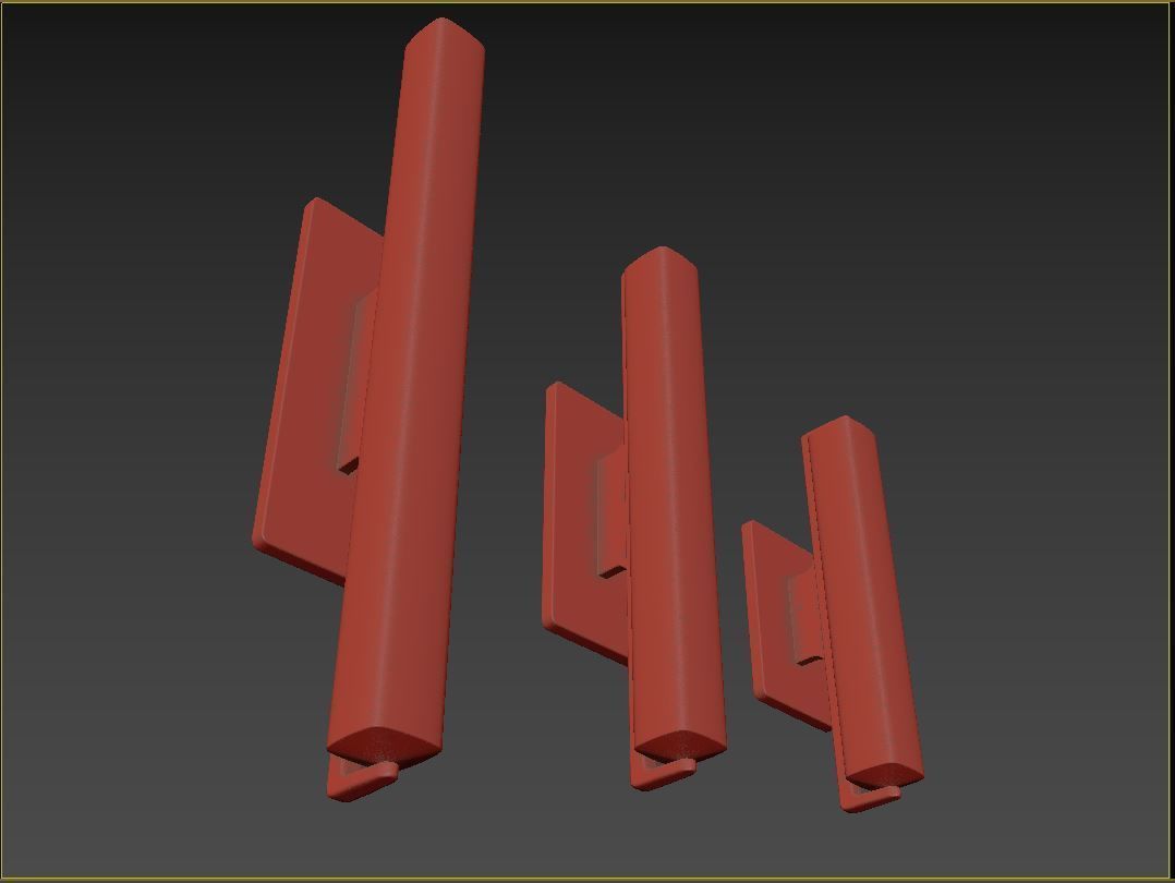 RH Audubon Single Sconce 3D model_9