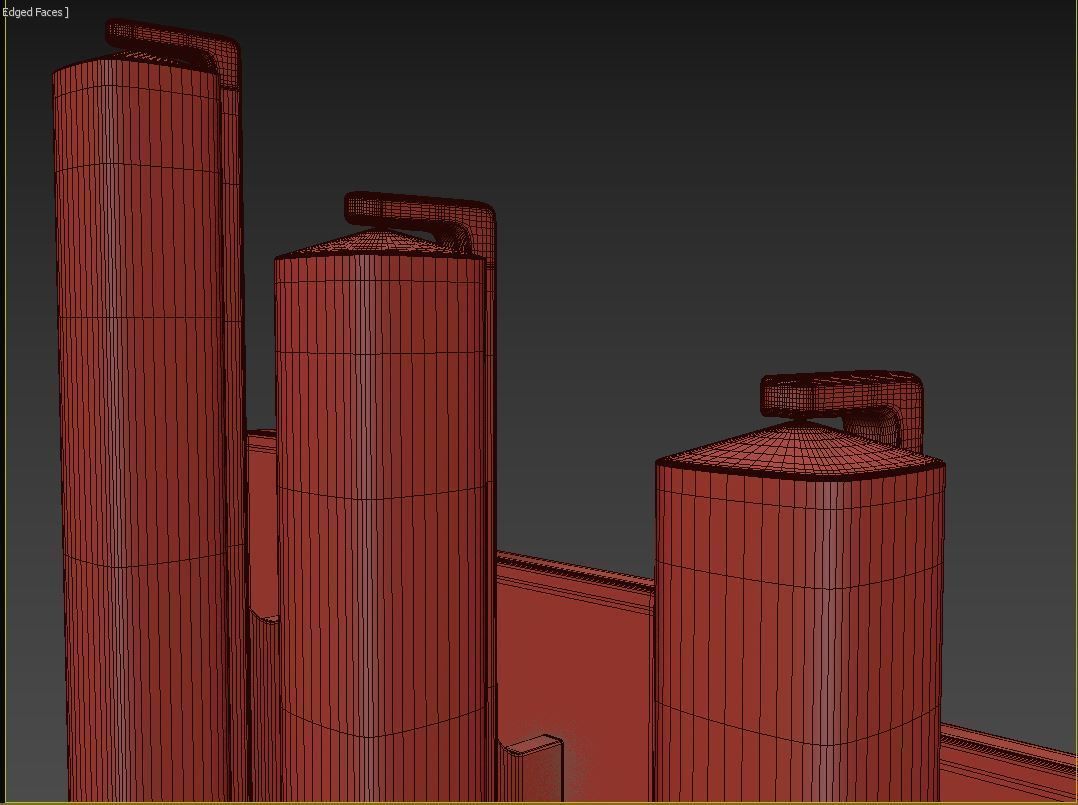 RH Audubon Single Sconce 3D model_13