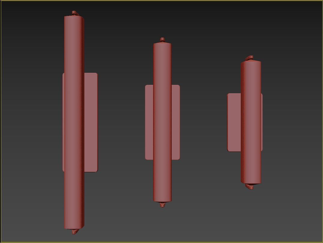 RH Audubon Single Sconce 3D model_11