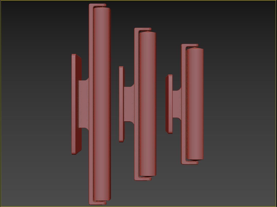 RH Audubon Single Sconce 3D model_12