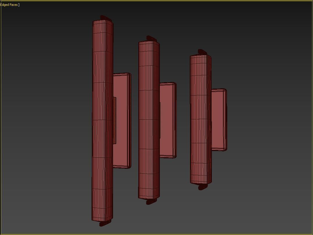 RH Audubon Single Sconce 3D model_14