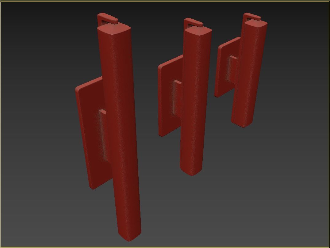 RH Audubon Single Sconce 3D model_8