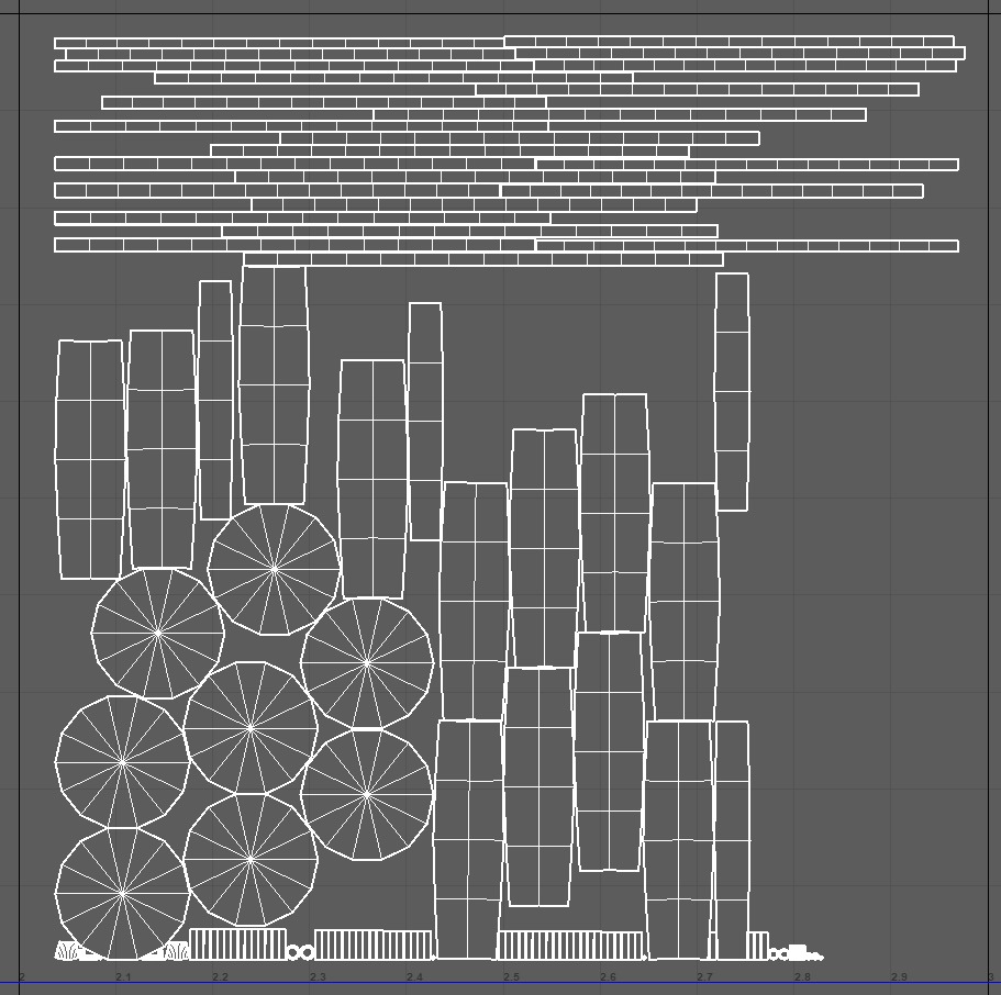 Medieval Beer Barrel Low-poly 3D model_11