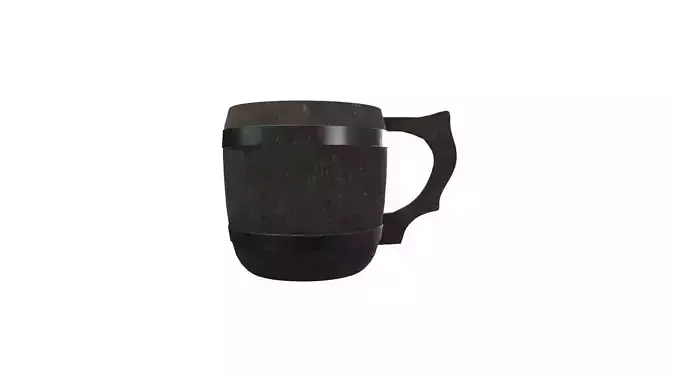 Medieval Beer Mug V03