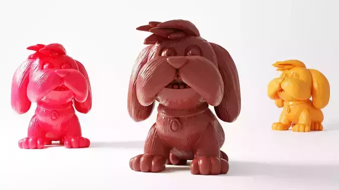 Puppy Charm RoZ 3D print model