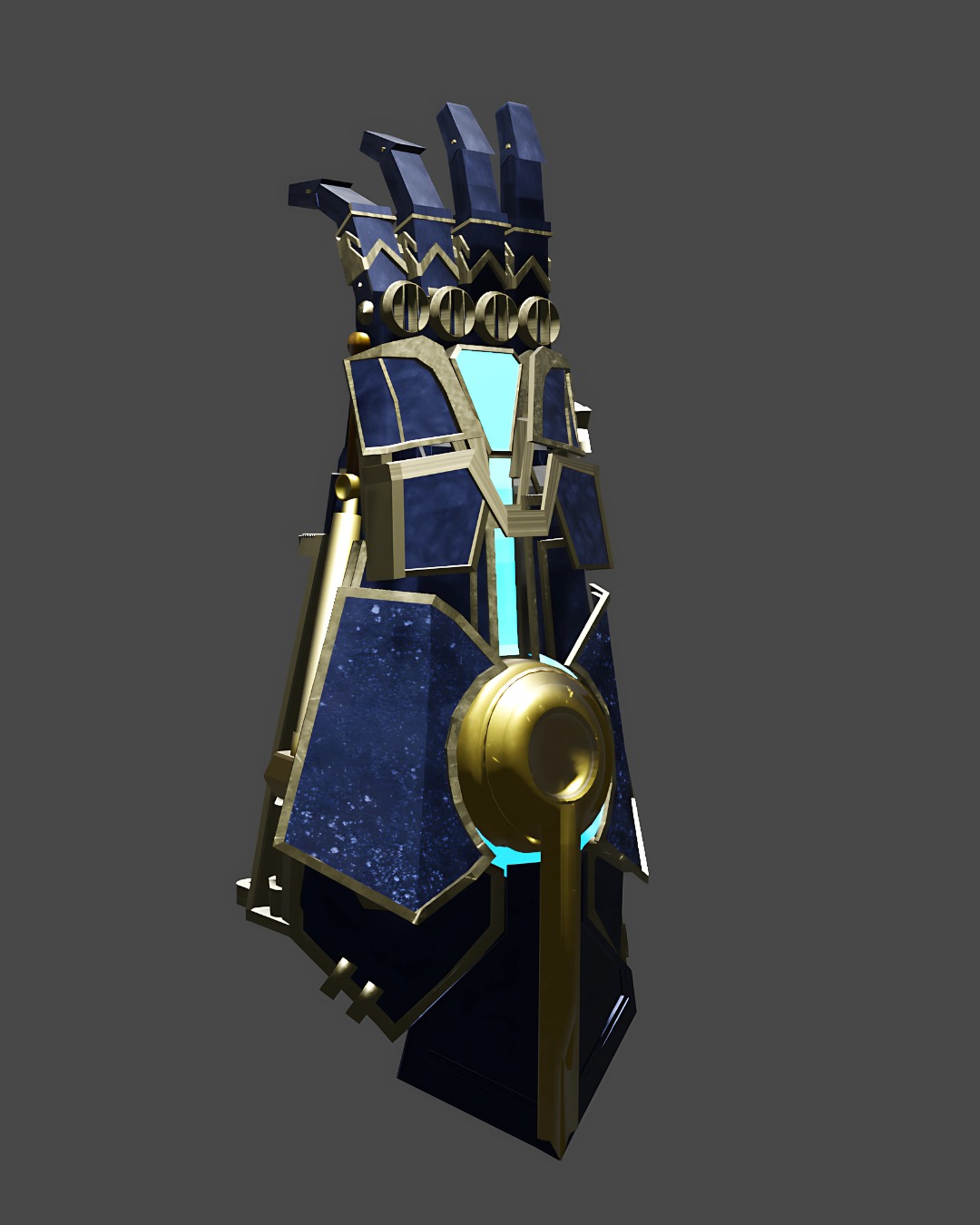 arcane atlas gaungulet vi weapon 3D model_6