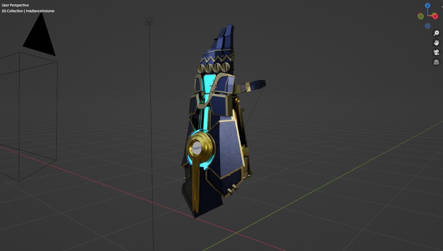 arcane atlas gaungulet vi weapon 3D model_3