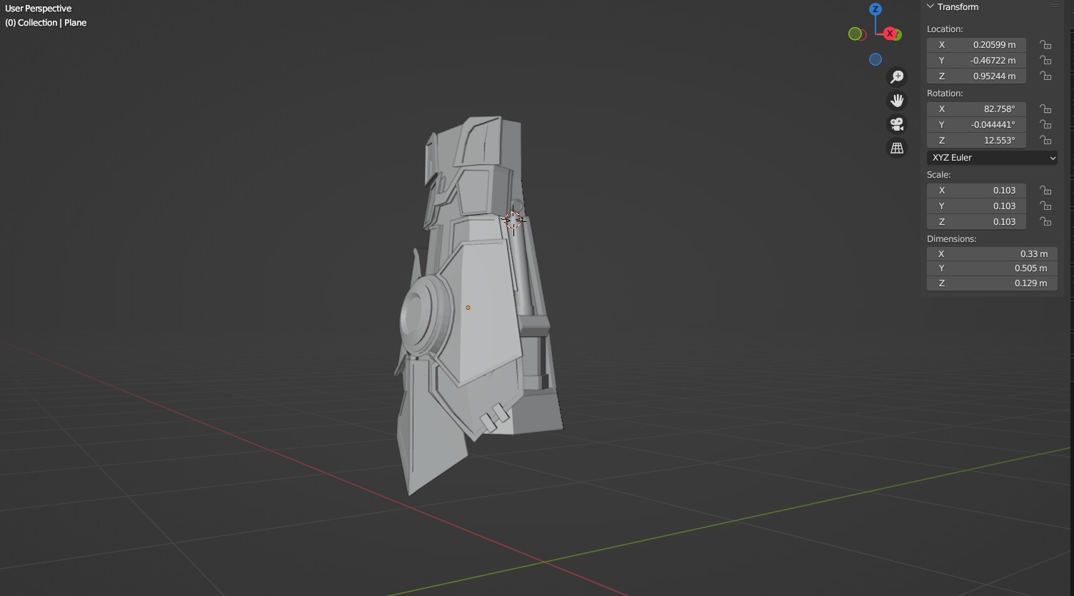 arcane atlas gaungulet vi weapon 3D model_7