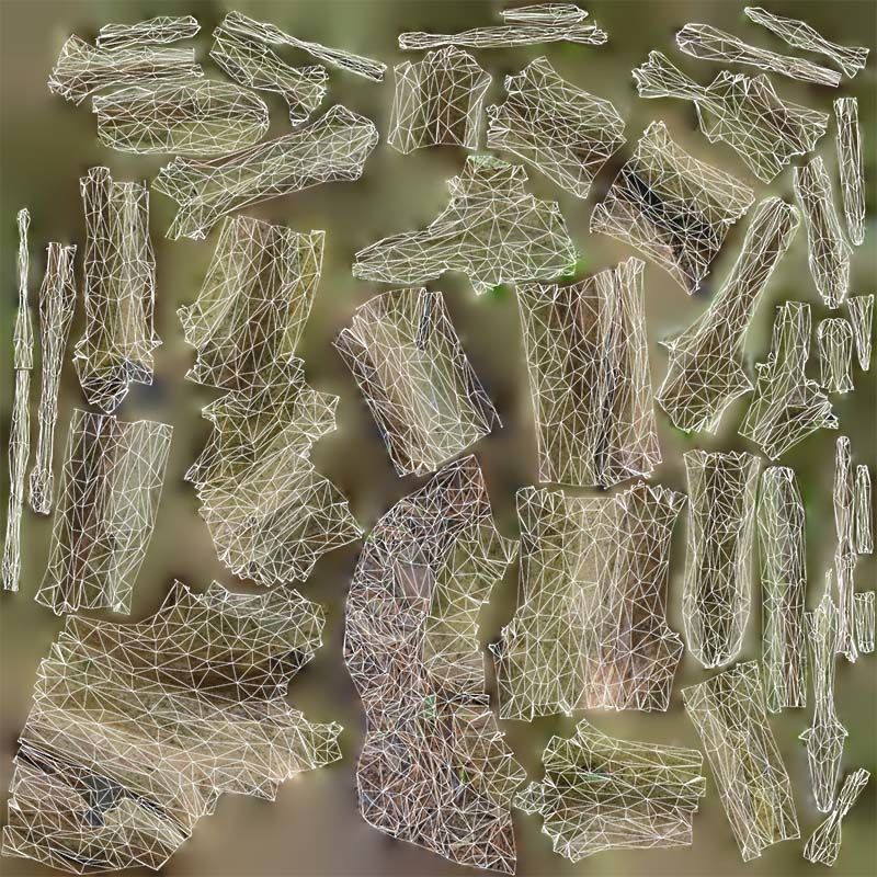 Wiggle Tree Branches Low-poly 3D model_14