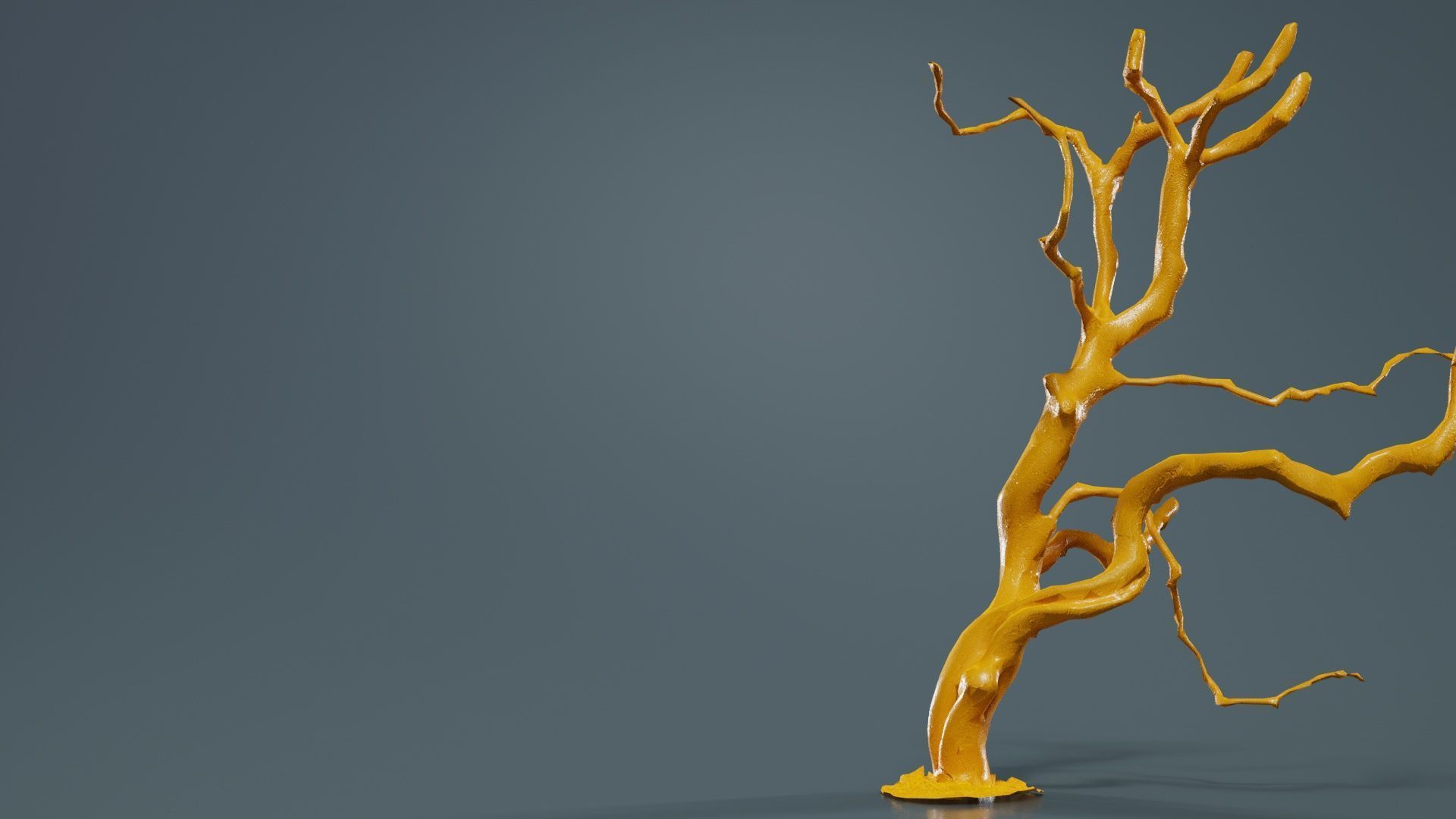 Wiggle Tree Branches Low-poly 3D model_13