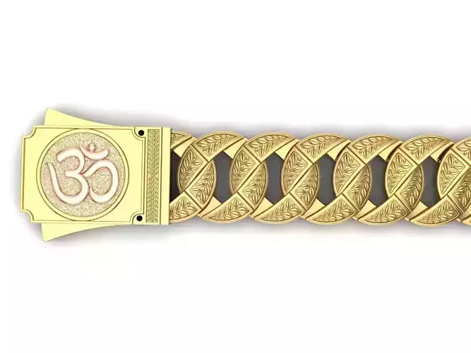Gold Bracelet - 230519 3D print model