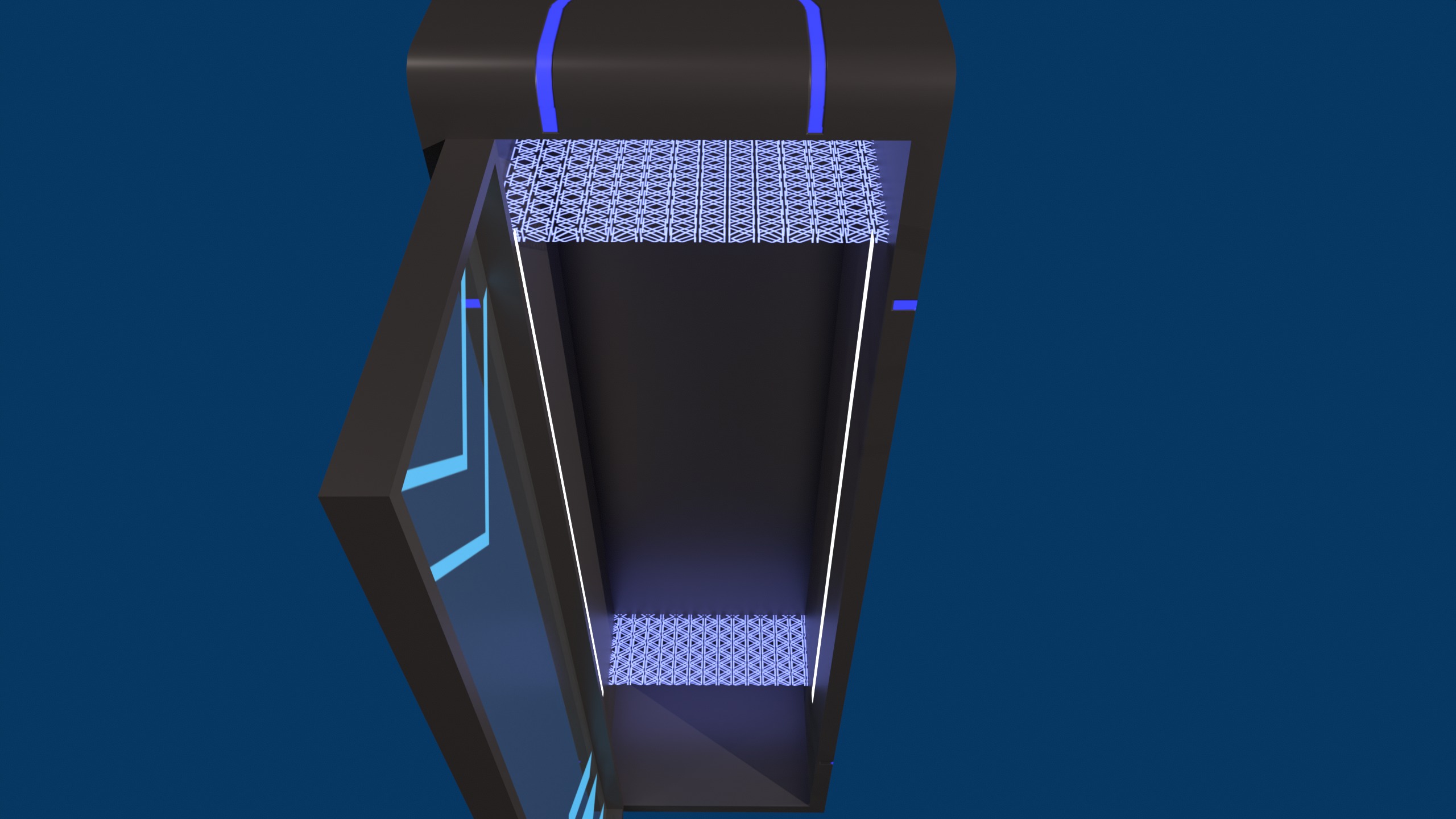 sci-fi looker Low-poly 3D model_5