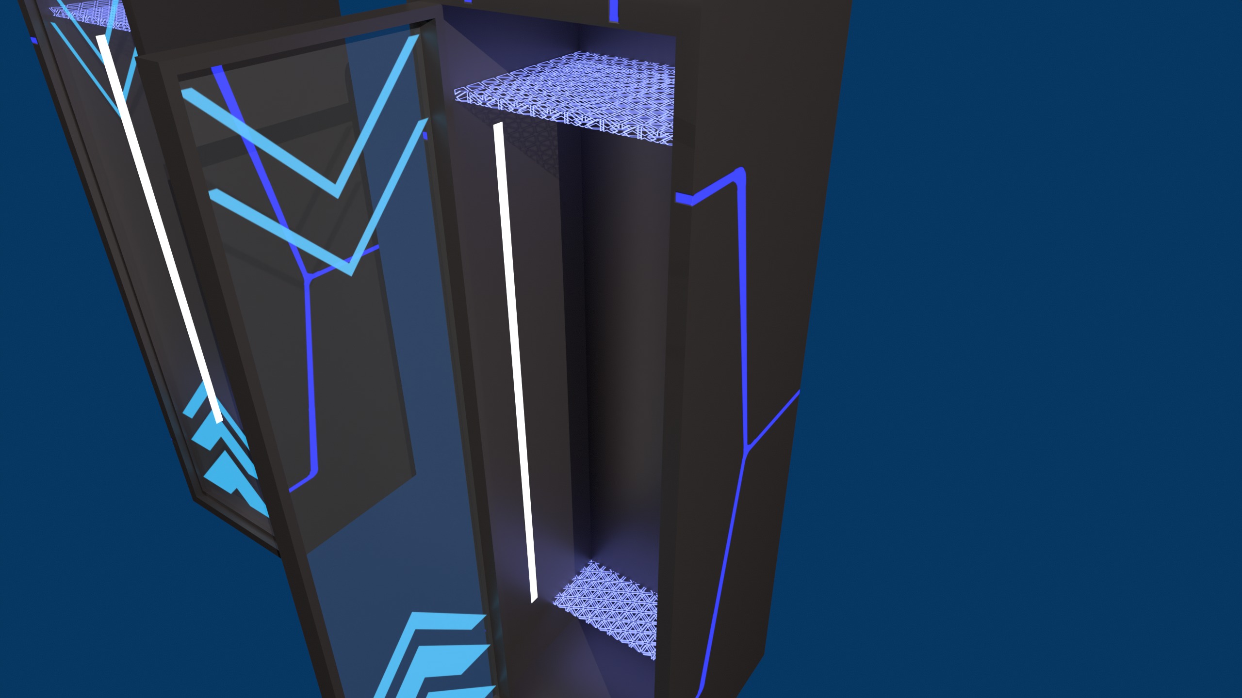 sci-fi looker Low-poly 3D model_6