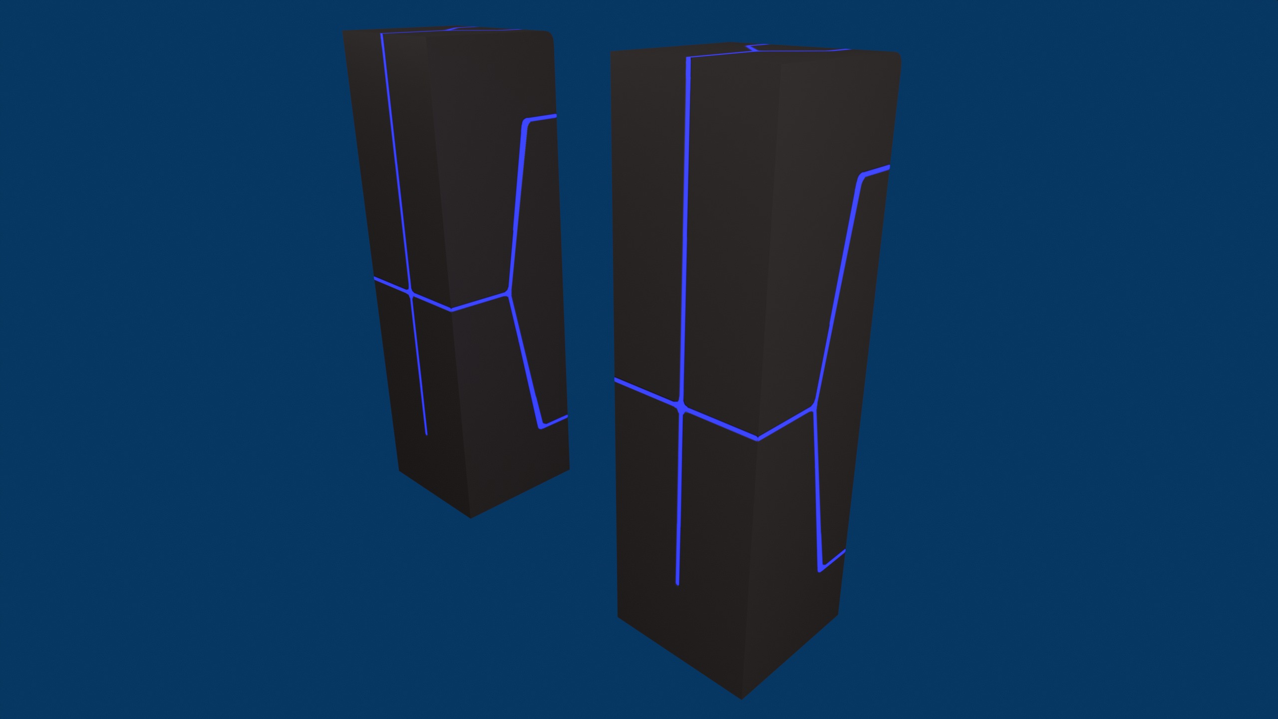 sci-fi looker Low-poly 3D model_2