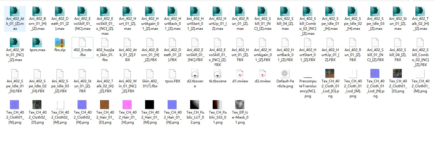 Epee warrior 3D model_28