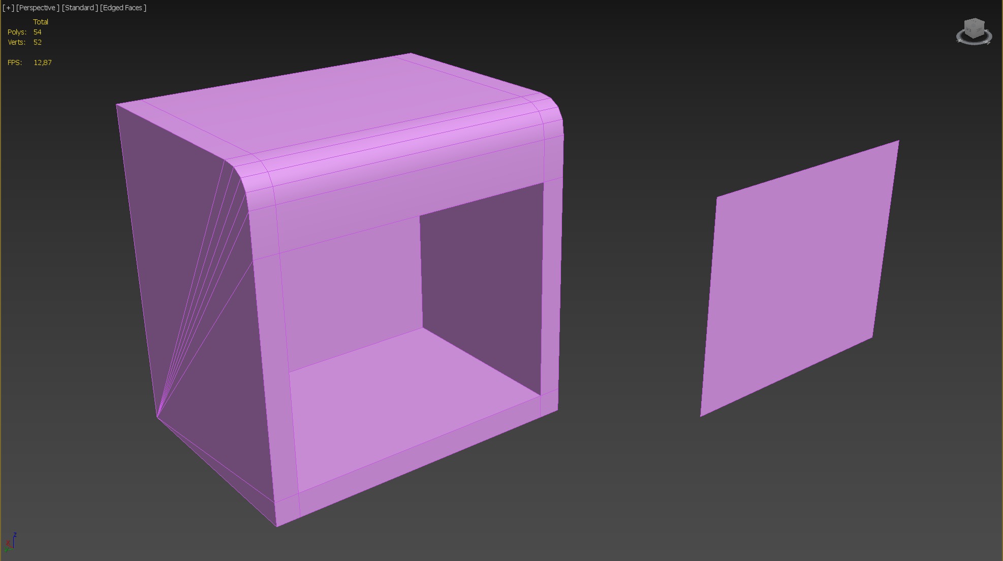 sci-fi freezer Low-poly 3D model_8