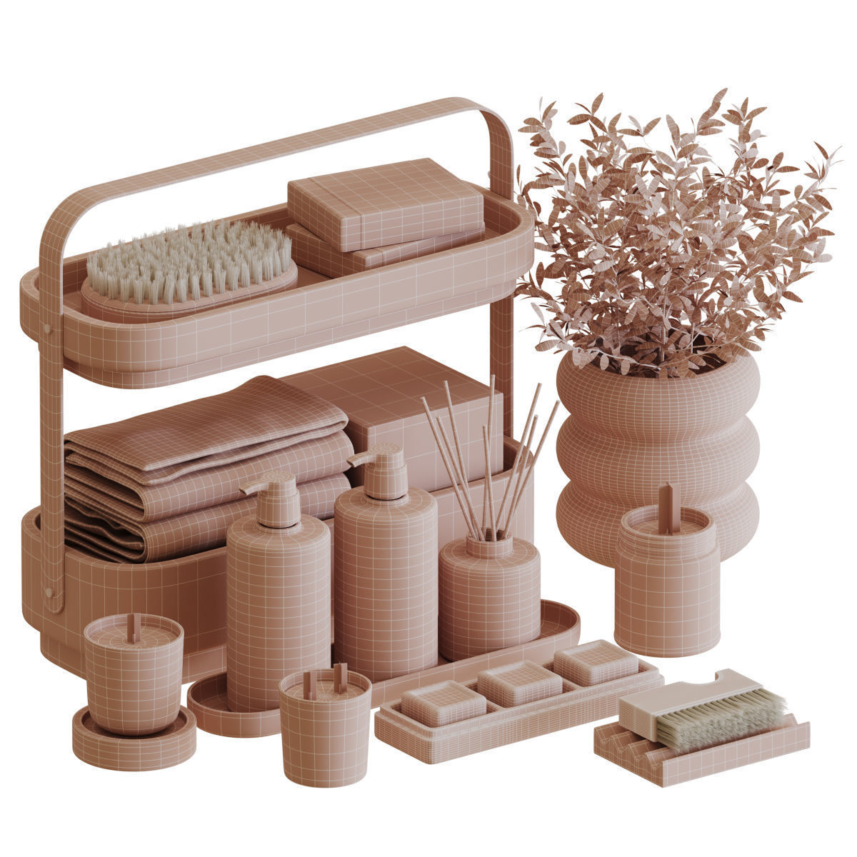 Bathroom Accessories-23 3D model_6