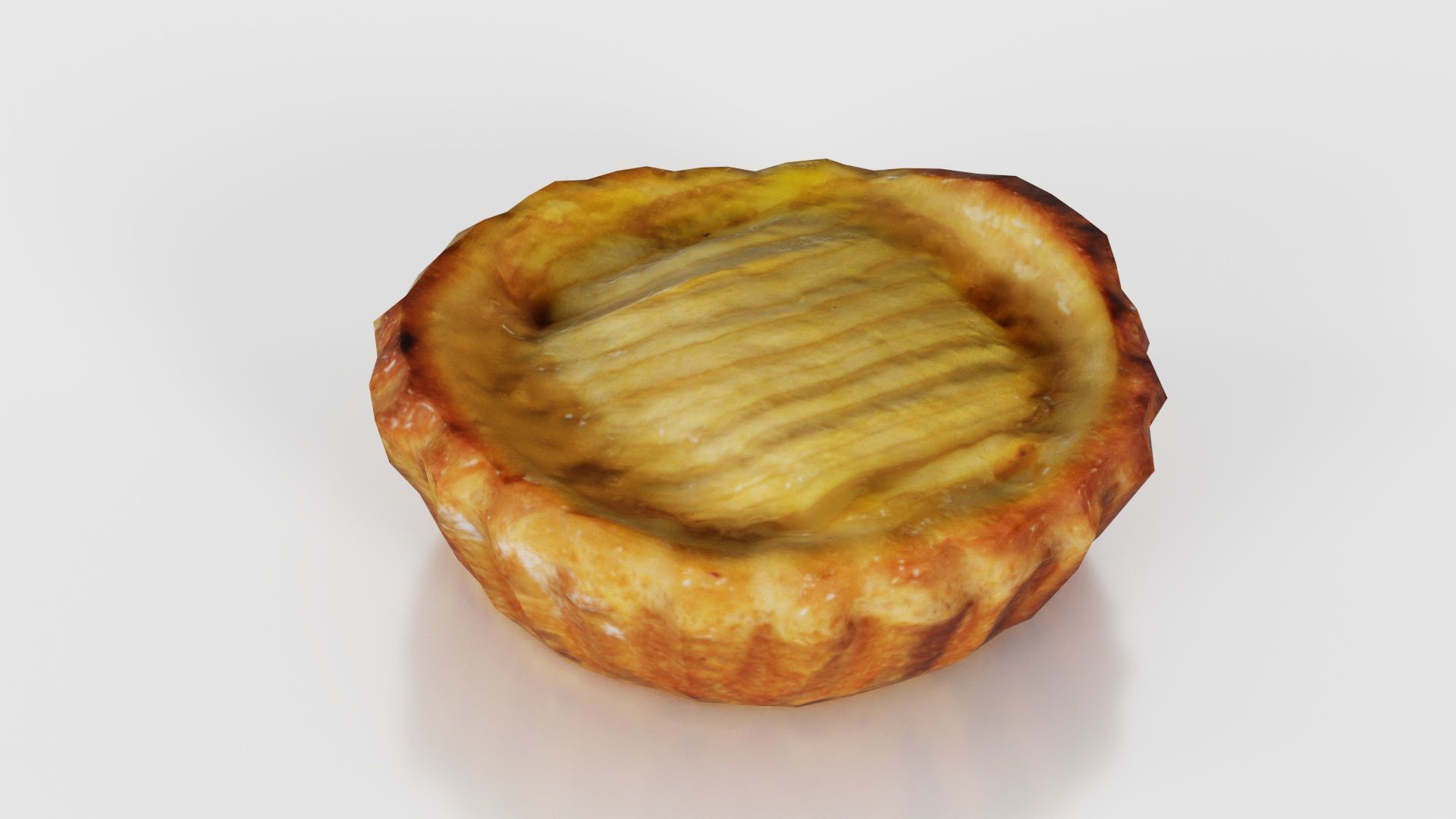 Apple Cake Low-poly 3D model_23