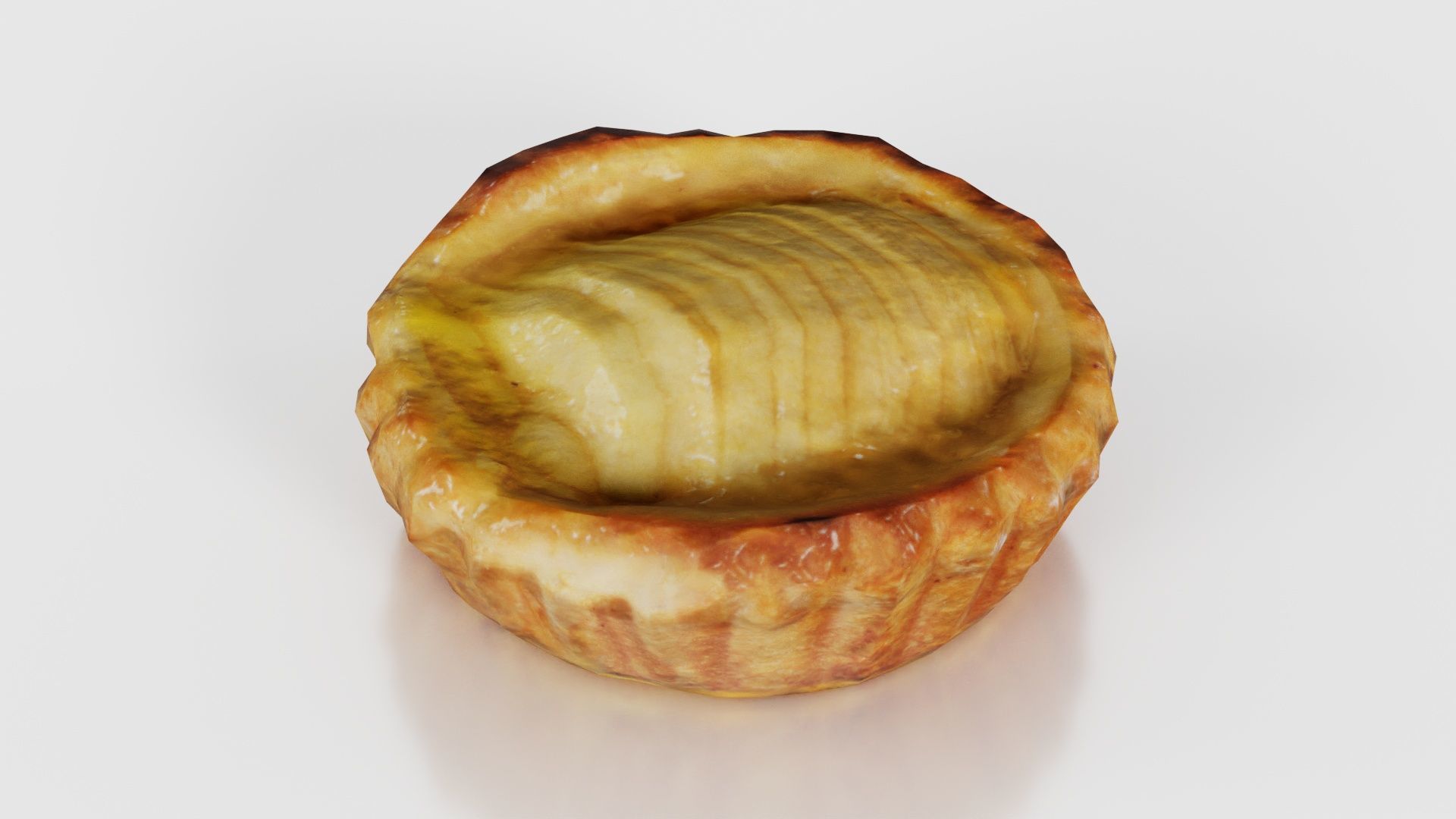 Apple Cake Low-poly 3D model_26