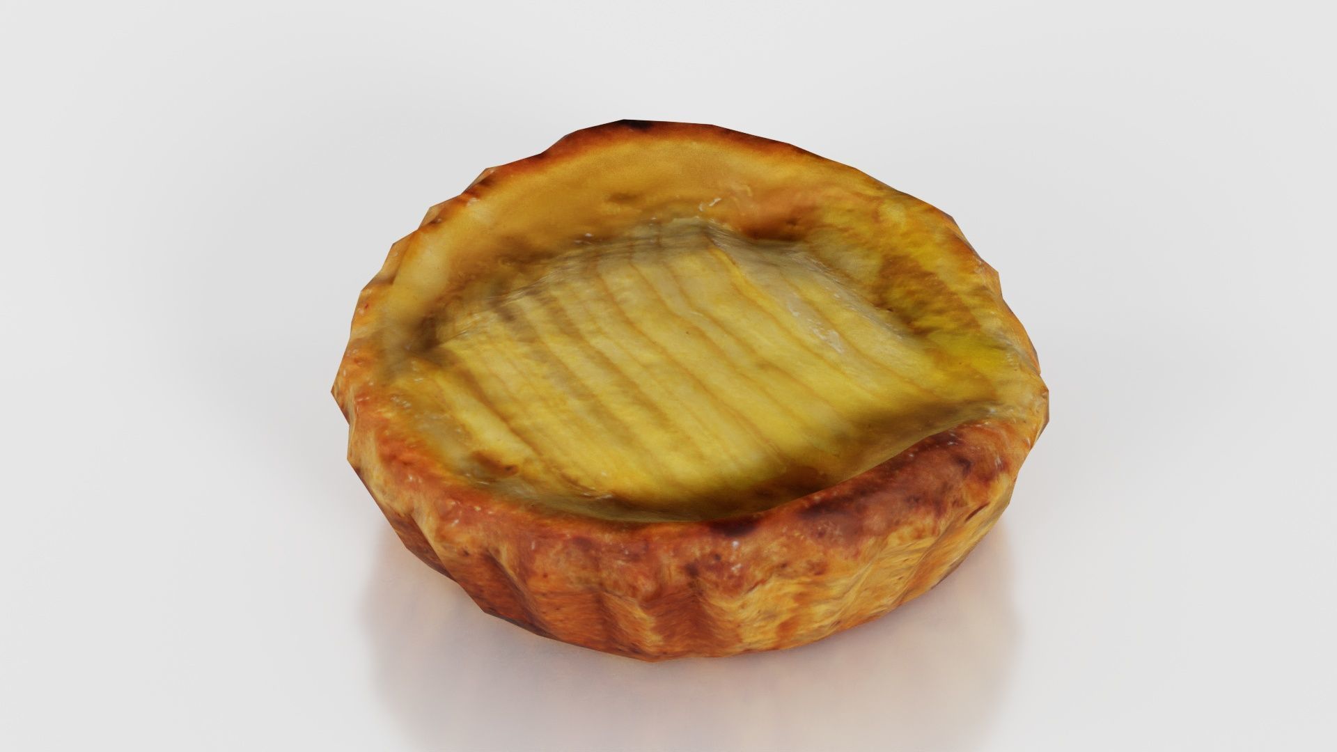 Apple Cake Low-poly 3D model_20