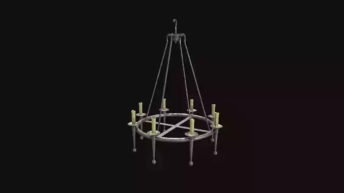 Medieval Chandelier V01