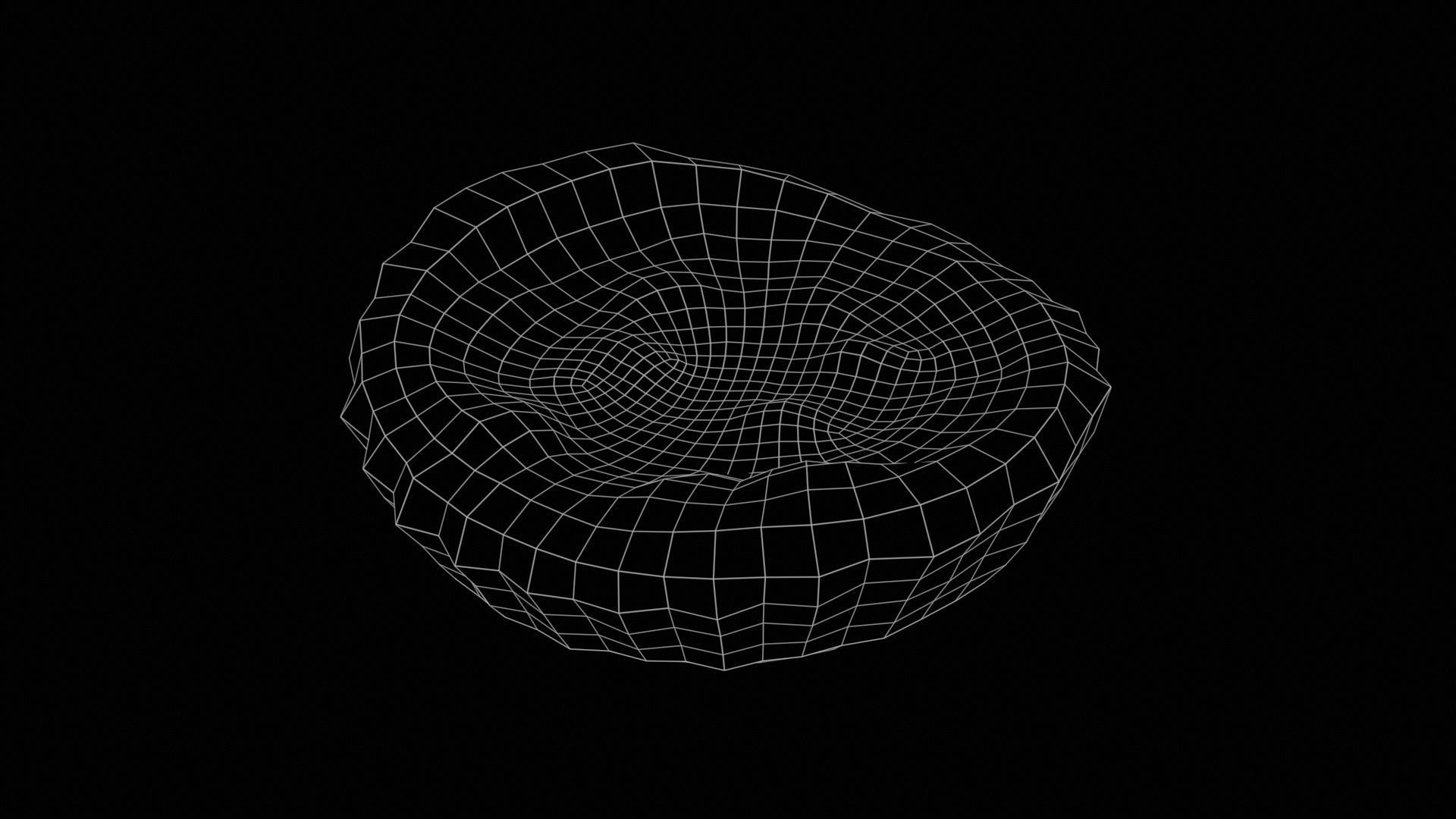 Cherry Cake Low-poly 3D model_11