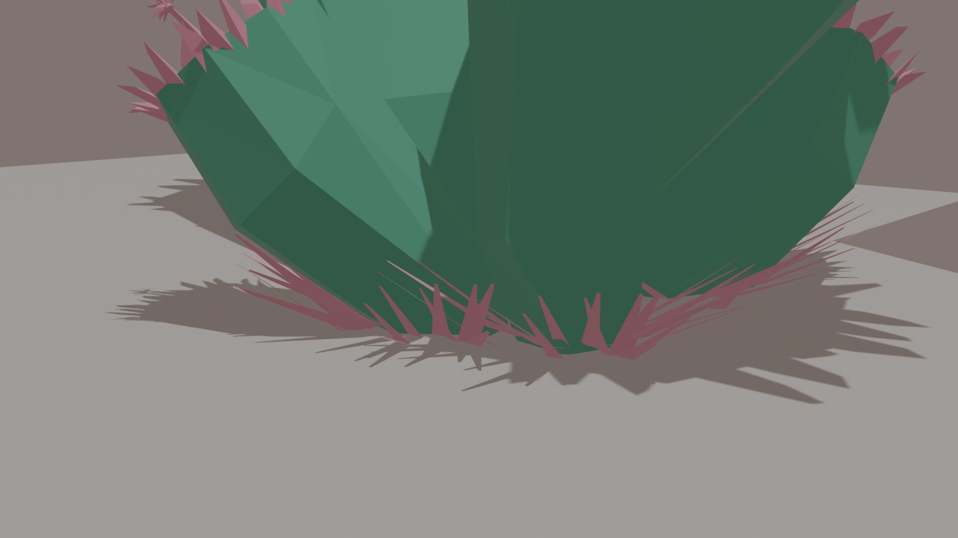 Low-poly stylized sci-fi plants 2 Low-poly 3D model_6