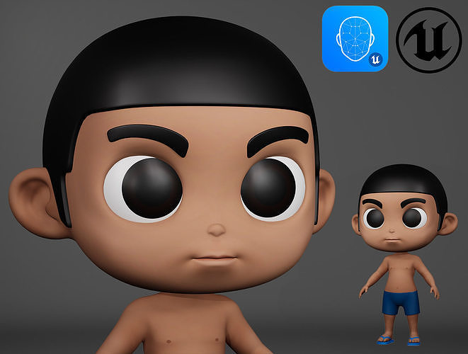 Little Boy  FREE Free 3D model