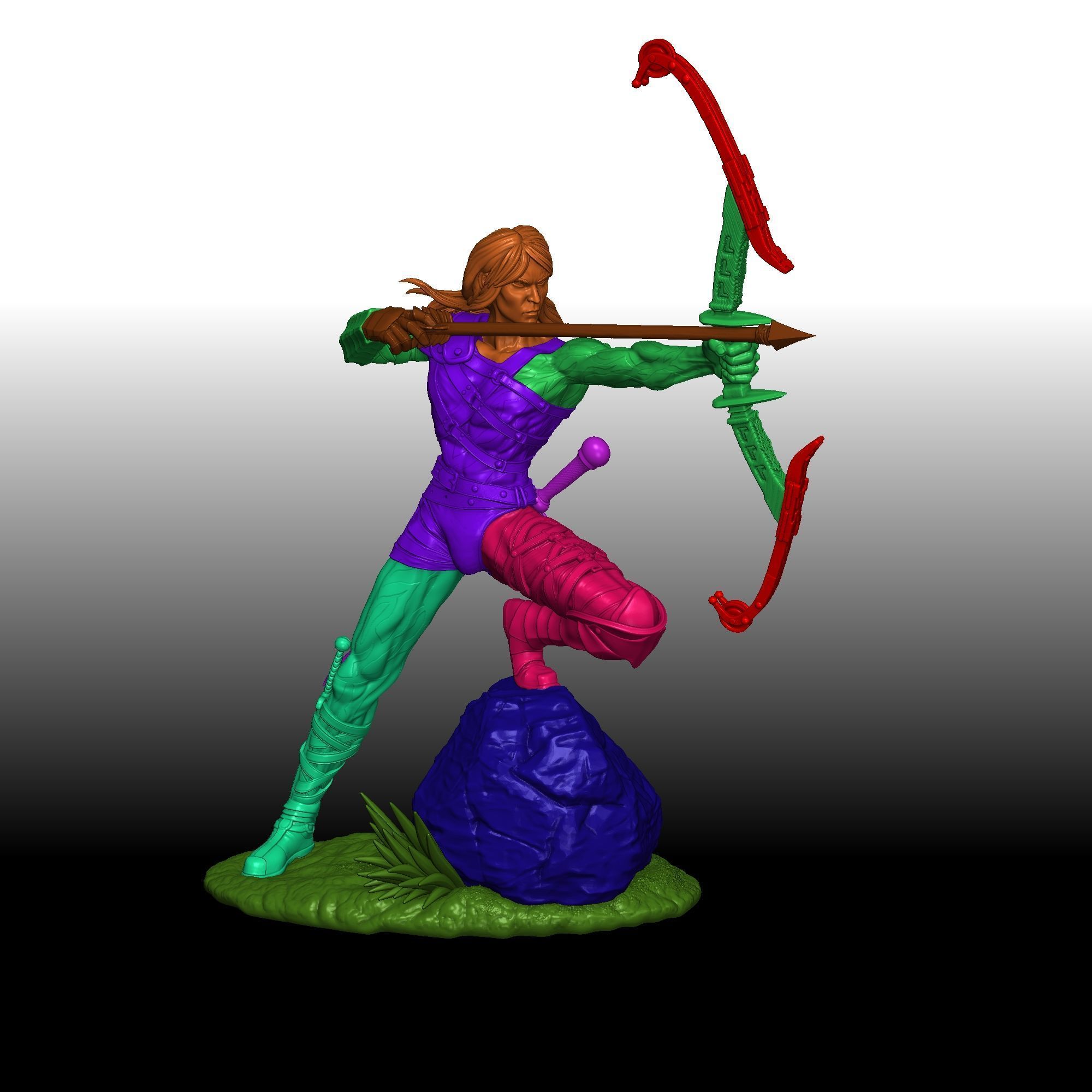 Heroes 3 Gelu 3D print model_5