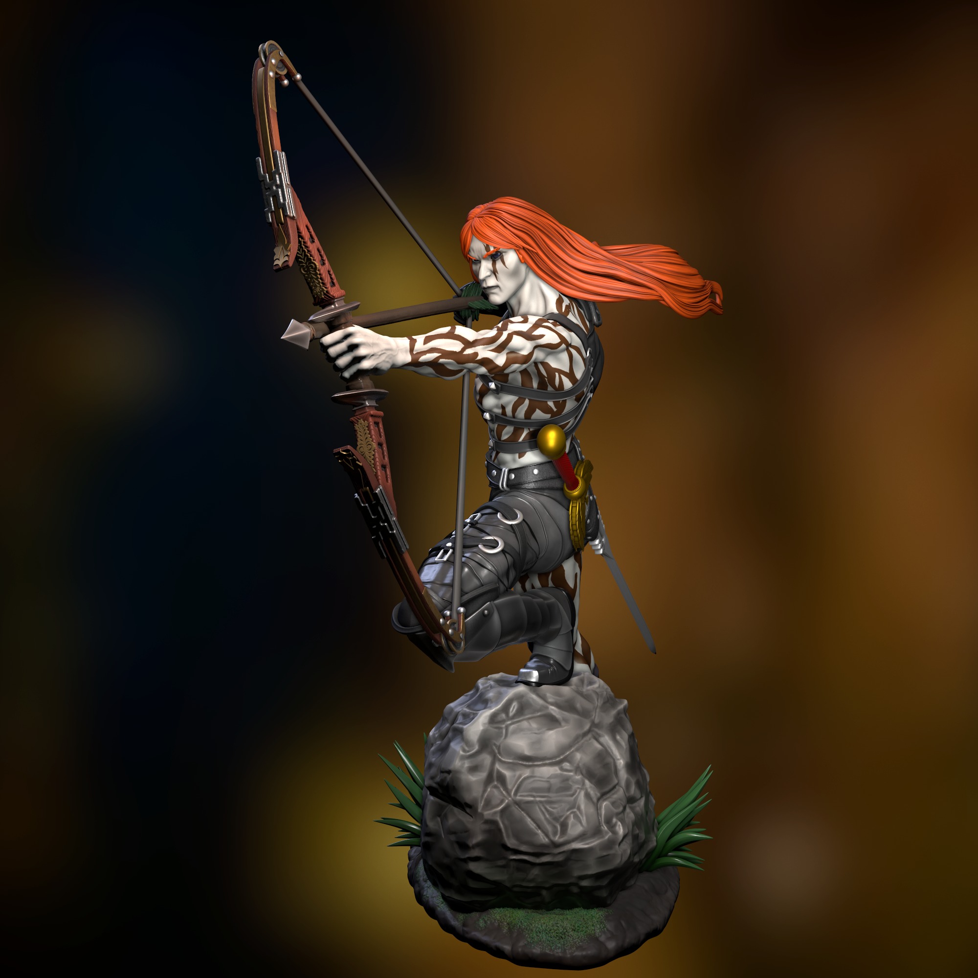 Heroes 3 Gelu 3D print model_4