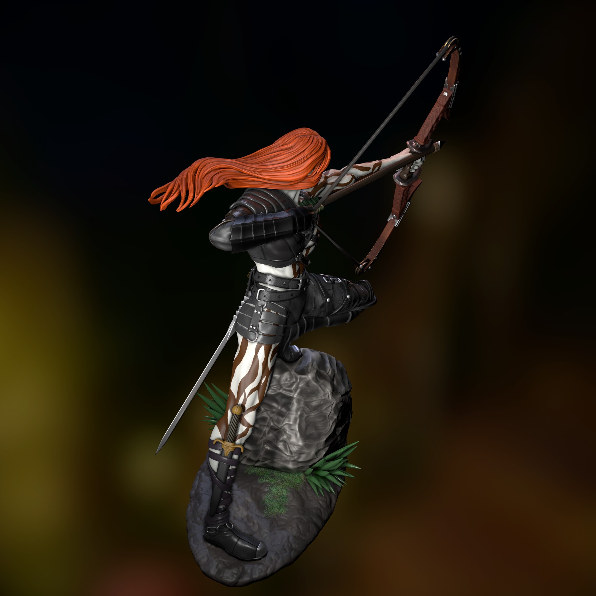 Heroes 3 Gelu 3D print model_2