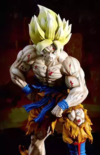 Goku ssj 3D print model