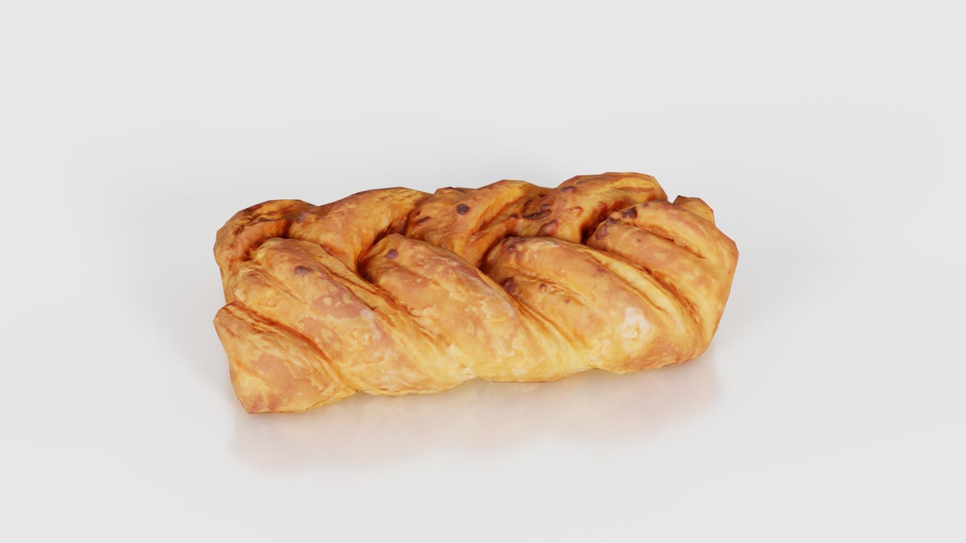 Crispy Honey Cake Low-poly 3D model_20