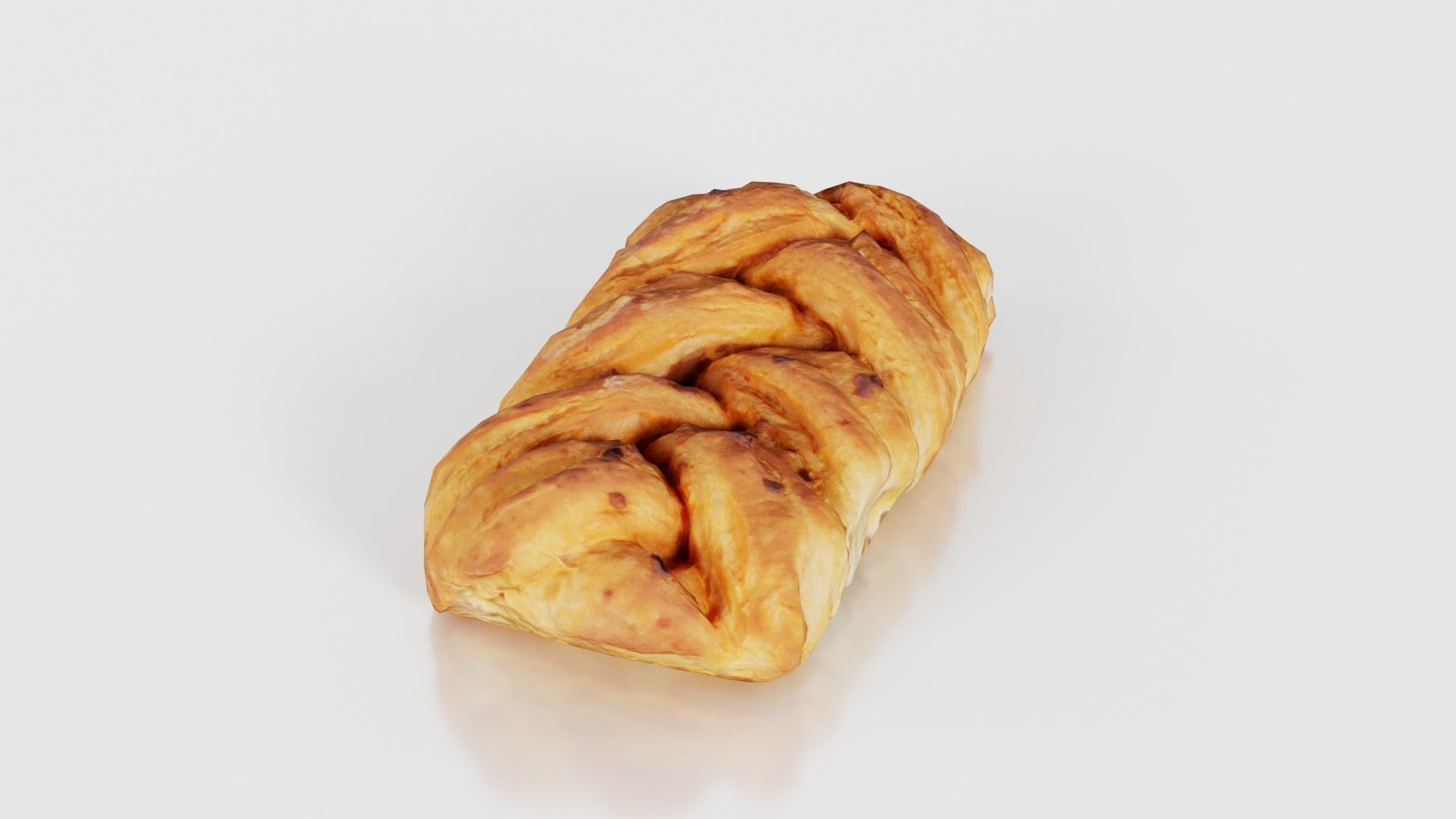 Crispy Honey Cake Low-poly 3D model_16