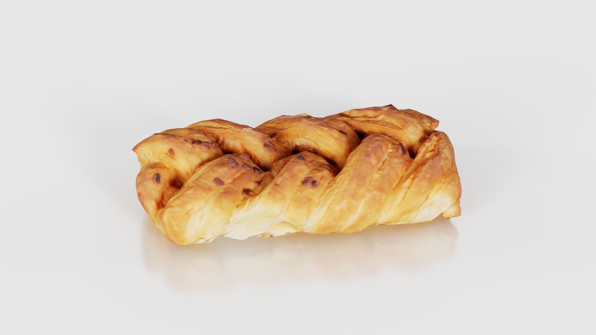 Crispy Honey Cake Low-poly 3D model_26