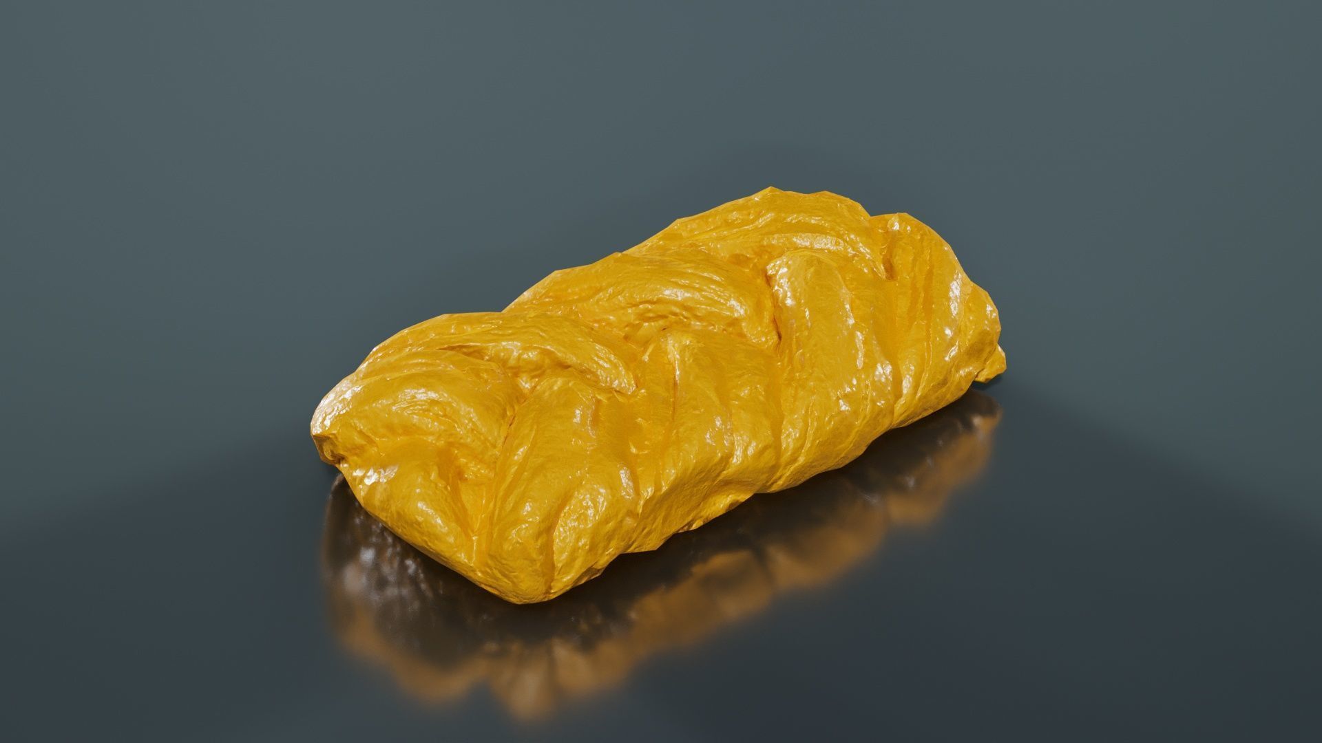 Crispy Honey Cake Low-poly 3D model_12