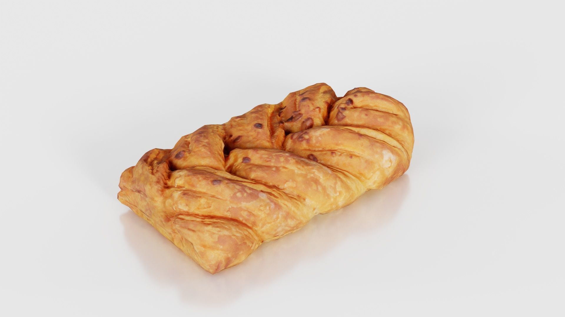 Crispy Honey Cake Low-poly 3D model_21