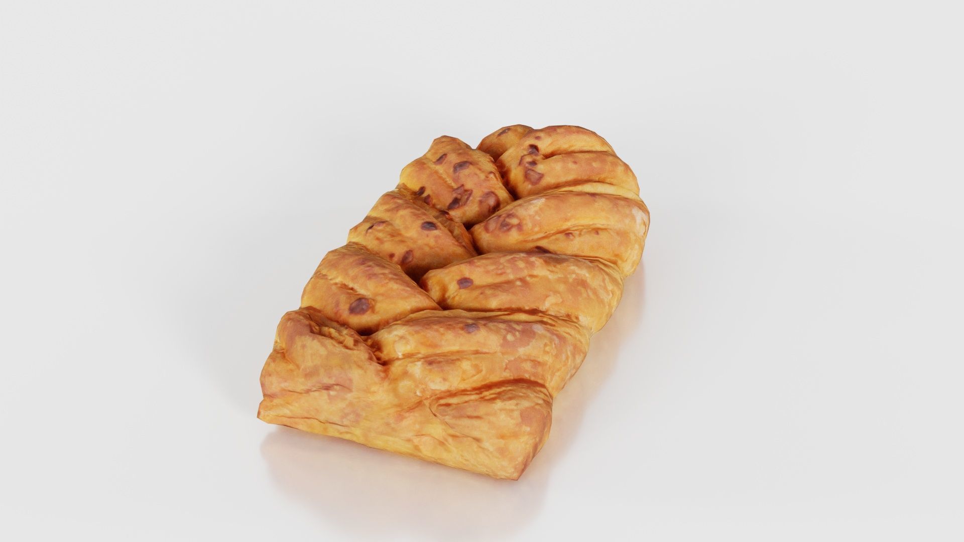 Crispy Honey Cake Low-poly 3D model_22