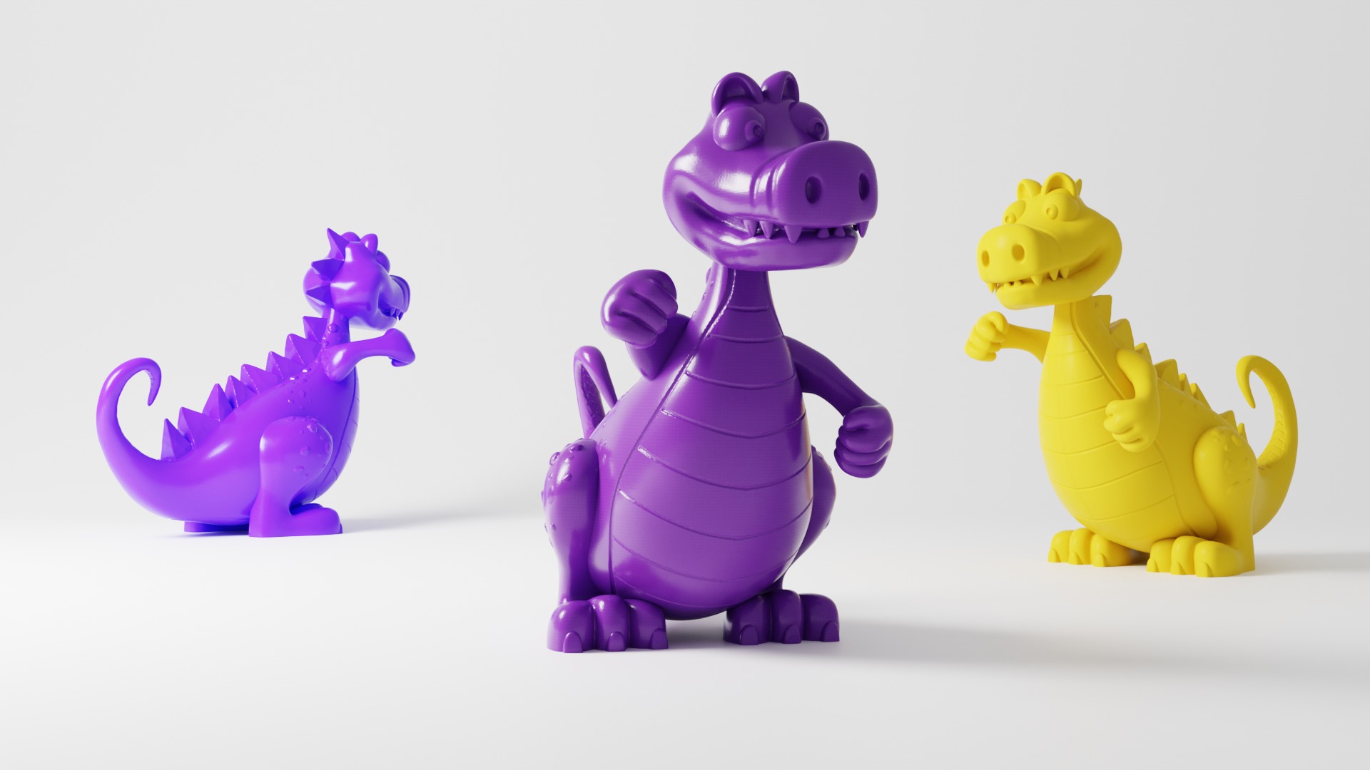 Friendly Dinosaur RoZ 3D print model_12