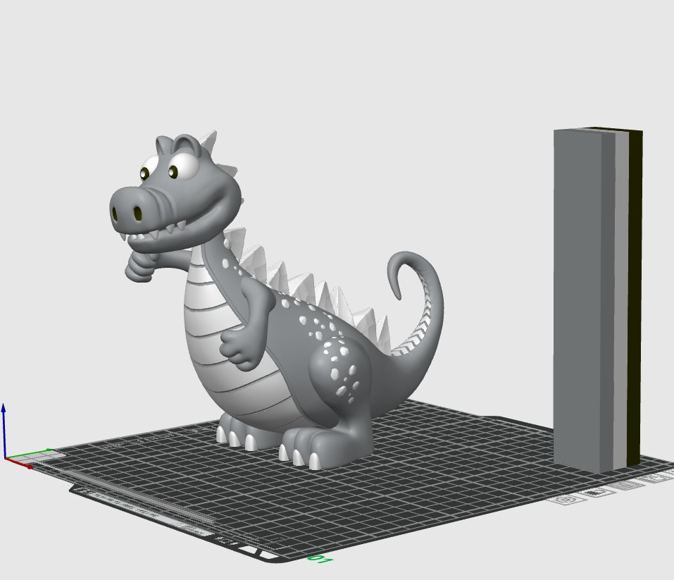 Friendly Dinosaur RoZ 3D print model_3