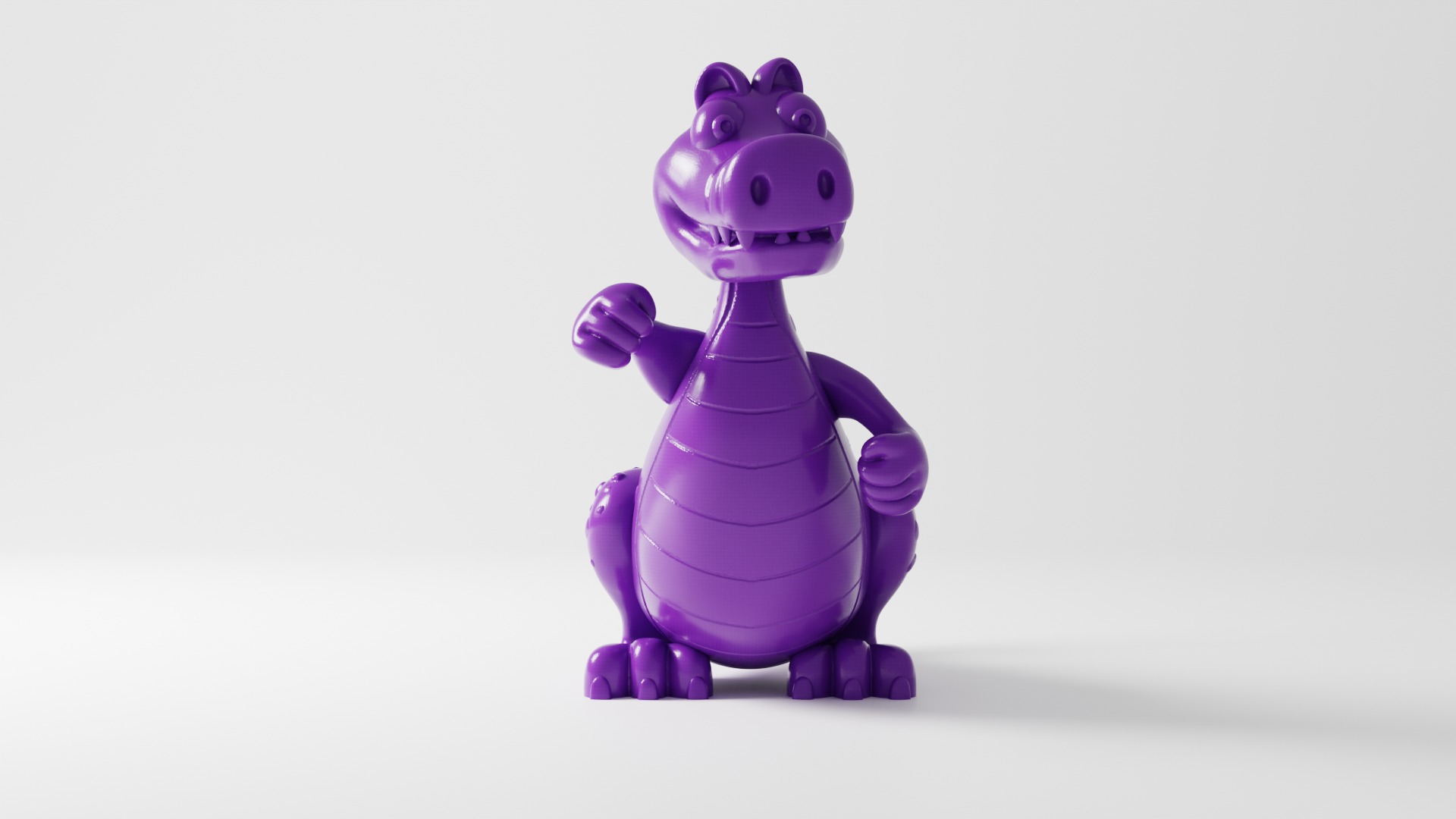 Friendly Dinosaur RoZ 3D print model_11